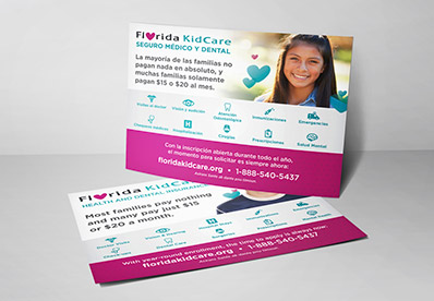 Information Postcards (Double Sided)